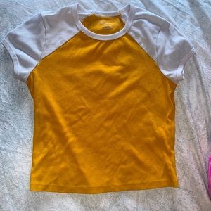 White and yellow top